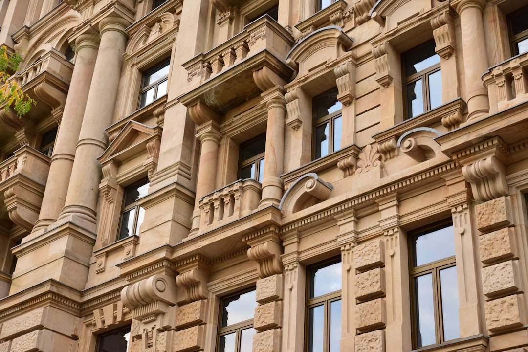 Historic masonry building facade showing condition assessment
